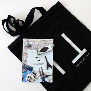 Jewelry and Travel catalog + TL tote bag