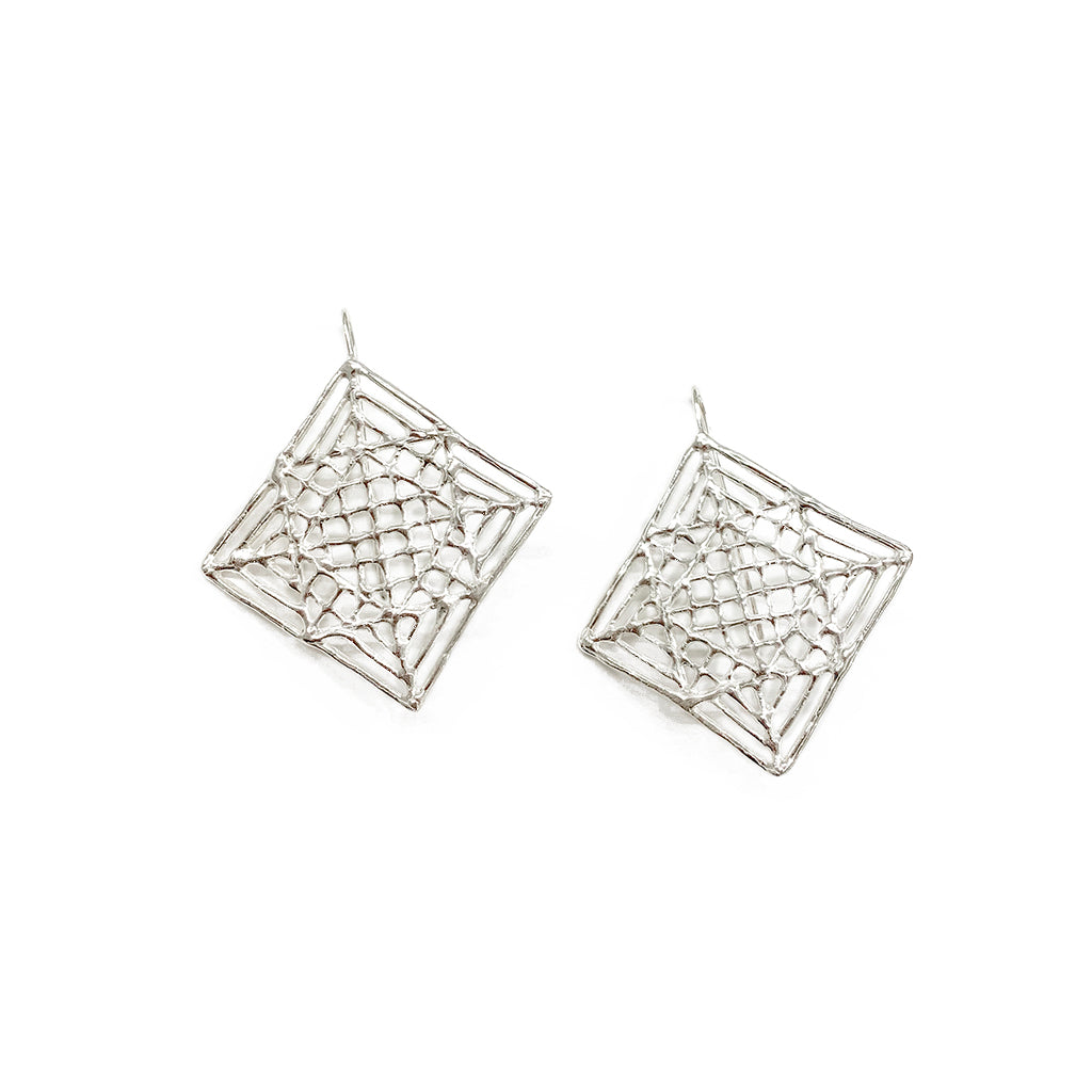 Geo - Square earrings