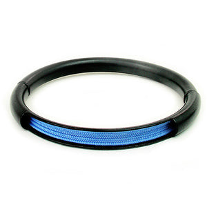 Push & Pull bracelet Thermocoated with elastic, blue sky
