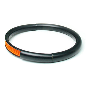 Push & Pull bracelet Thermocoated with elastic, orange