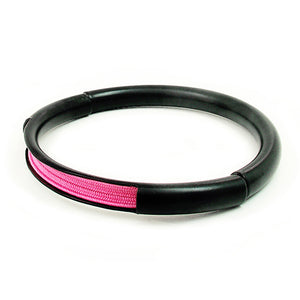 Push & Pull bracelet Thermocoated with elastic, pink