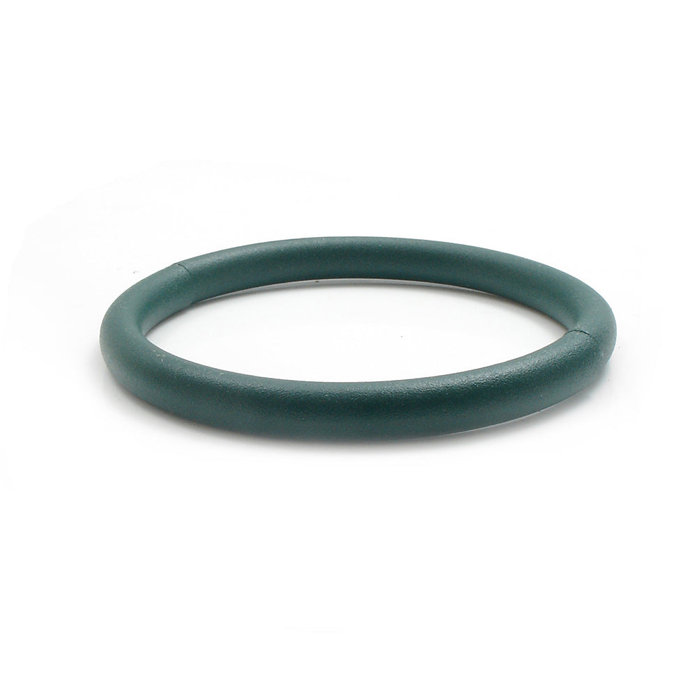 Push & Pull bracelet Thermocoated in dark green