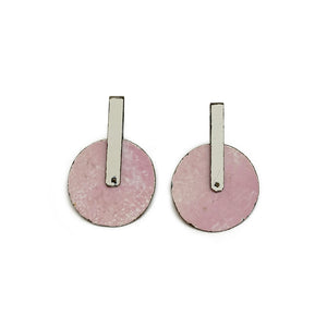 Pink earrings